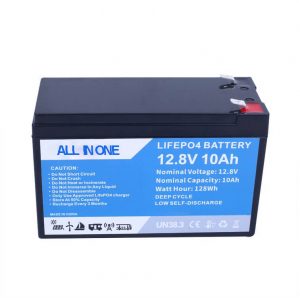 12.8V 10Ah Electric Scooter Solar Lithium-Ion Battery Lifepo4 Battery Rechargeable Lithium Ion Batteries