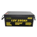 மிகவும் பிரபலமான சிறந்த சூரிய குடும்ப பேட்டரிகள் 12V 250Ah LiFePO4 லித்தியம் அயன் பேட்டரி