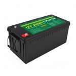 எல்லாவற்றையும் ஒரு லித்தியம் அயன் பேட்டரி ஆழமான சுழற்சி 12v 300Ah LiFePo4 சேமிப்பு பேட்டரி
