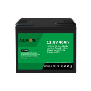 12.8V 40Ah LiFePO4 லீட் ஆசிட் மாற்று லித்தியம் அயன் பேட்டரி பேக் 12V 40Ah
