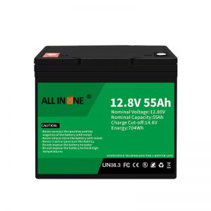 லீஃப் ஆசிட் பேட்டரி 12V 55Ah க்கான LiFePO4 பேட்டரிகள் மாற்று