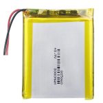 805060 3.7V 3000mAh ரிச்சார்ஜபிள் லிப்போ பாலிமர் பேட்டரி